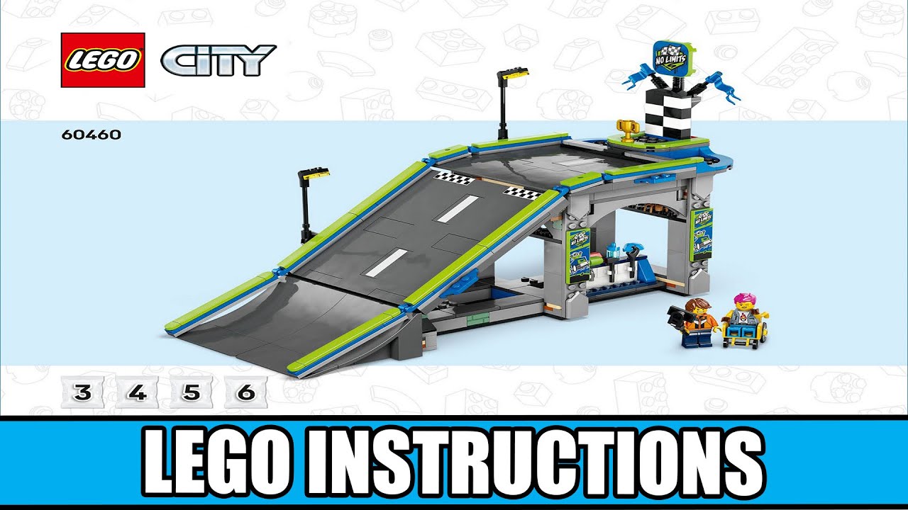 LEGO Instructions - City - 60460 - No Limits: Race Car Ramp Track (Book 2)