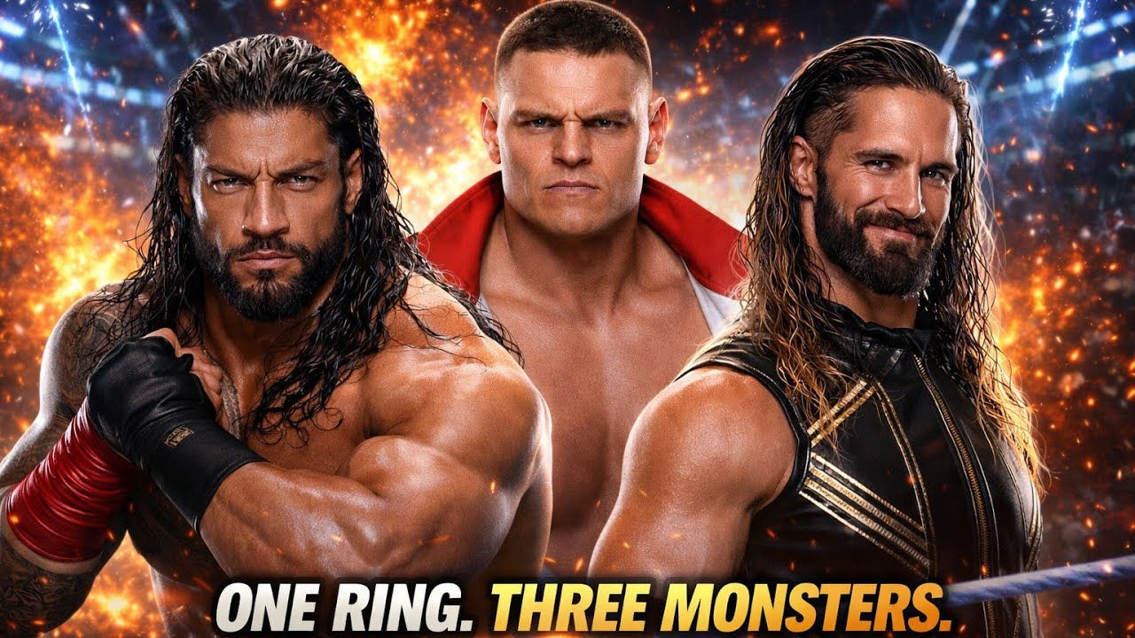 Roman Reigns vs Gunther vs Seth Rollins – Triple Threat Chaos