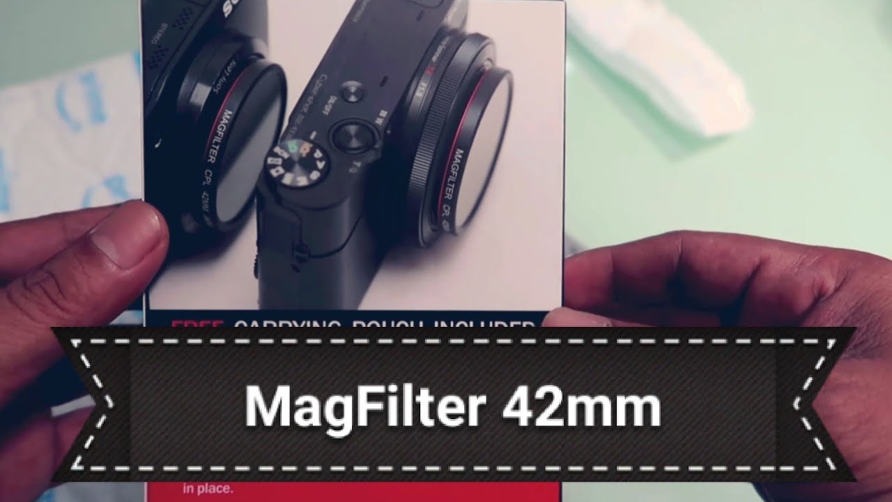 STEP BY STEP MagFilter 42mm INSTALLATION - Fits to Canon G7X mark II