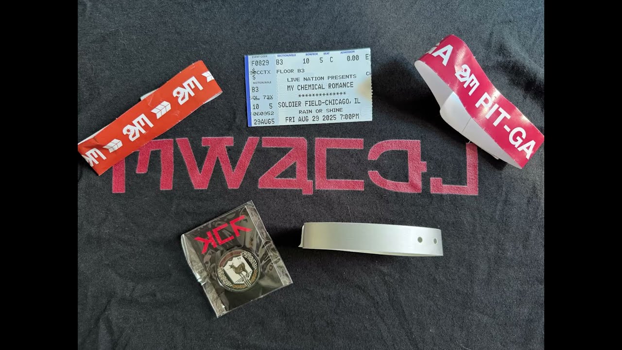 My Chemical Romance, 2025-08-29, Soldier Field, Chicago, IL, US