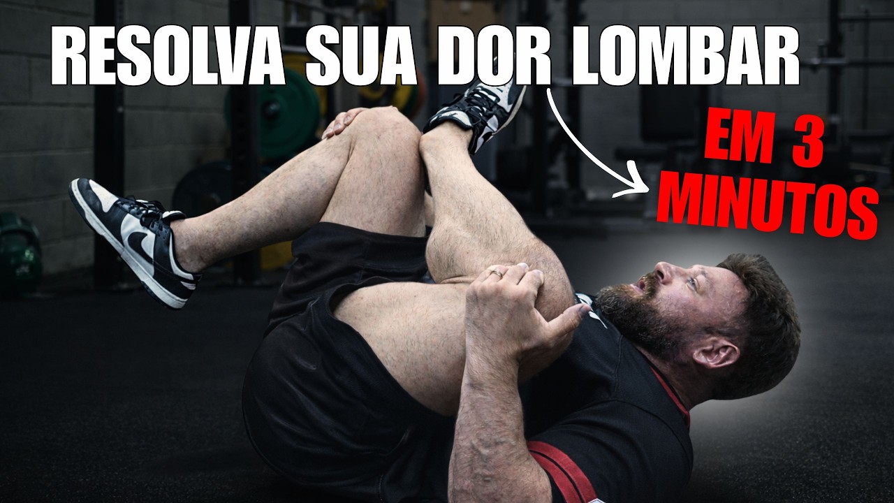 ACABE COM SUA DOR LOMBAR EM APENAS 3 MINUTOS!