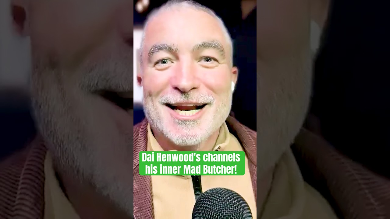 Dai Henwood's channels his inner Mad Butcher!