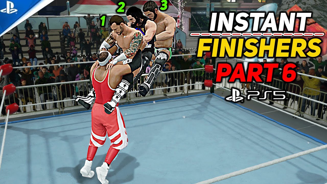 WWE 2K20 Instant Finishers Part 6! Top 10