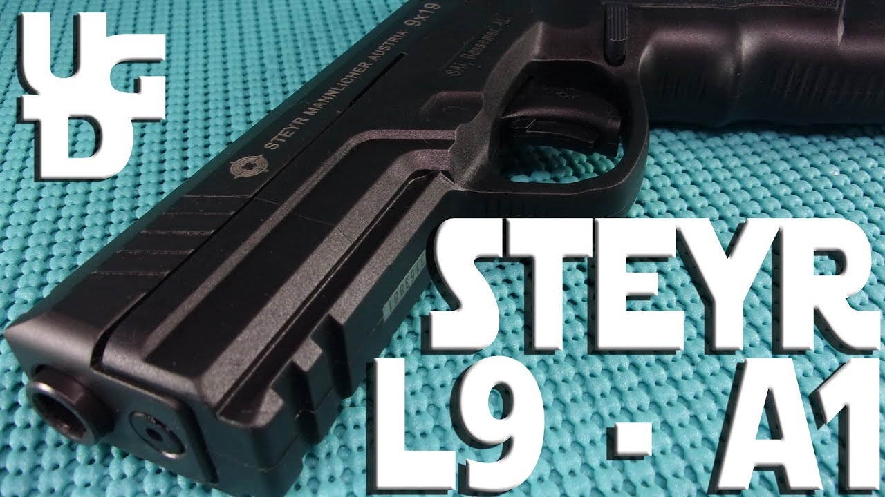 Steyr L9 A1 1st Look Review, 9mm & I Feel Like I Need to Fly a Colonial Viper