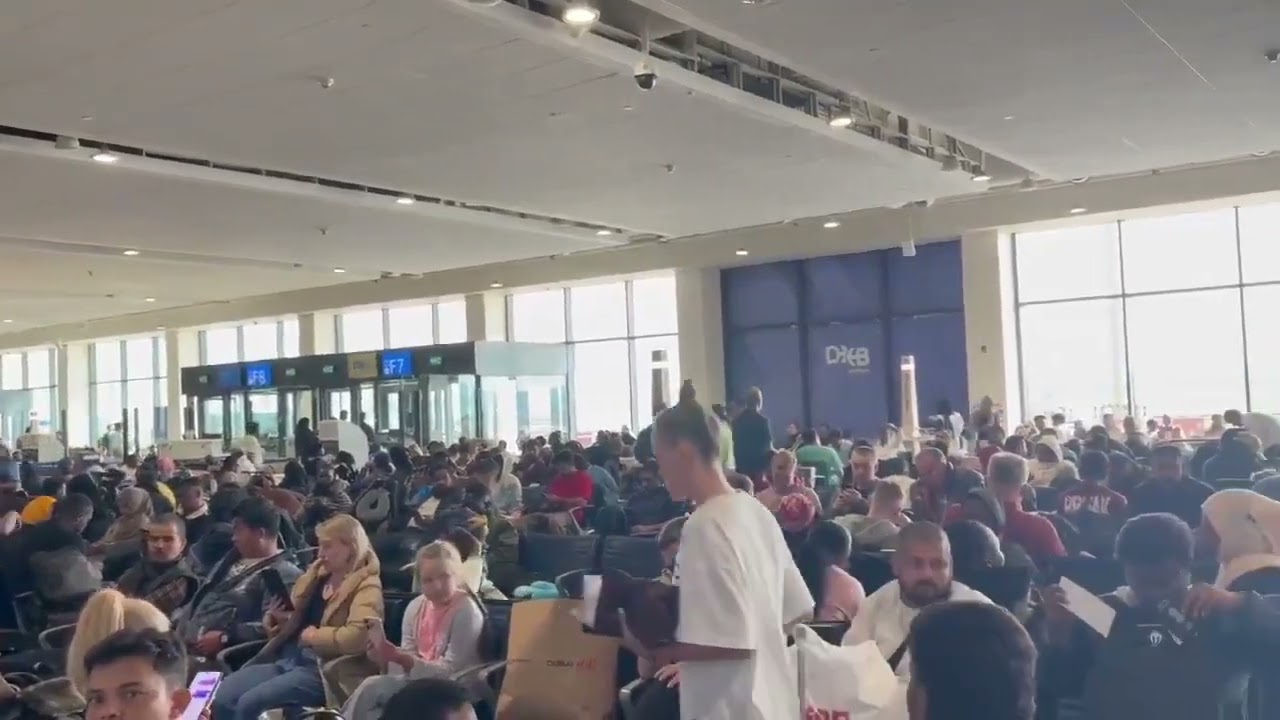 Dubai International Airport has suspended all flights indefinitely.