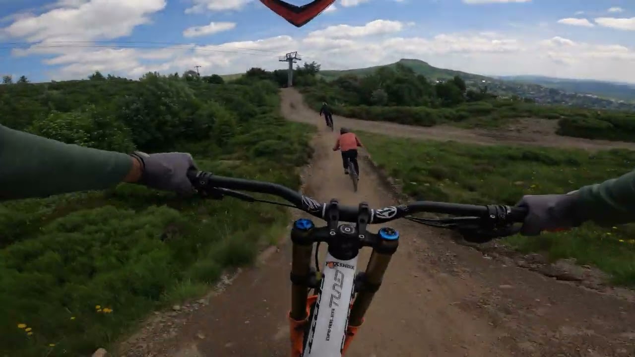 Ouverture SuperBesse Bike Park DH 2023 ! Les pistes sont propres !!