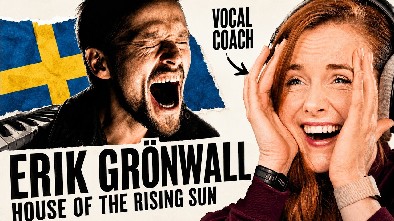 ЭПИЧНОЕ исполнение Erik Grönwall: «House Of The Rising Sun» | Анализ и реакция вокального тренера