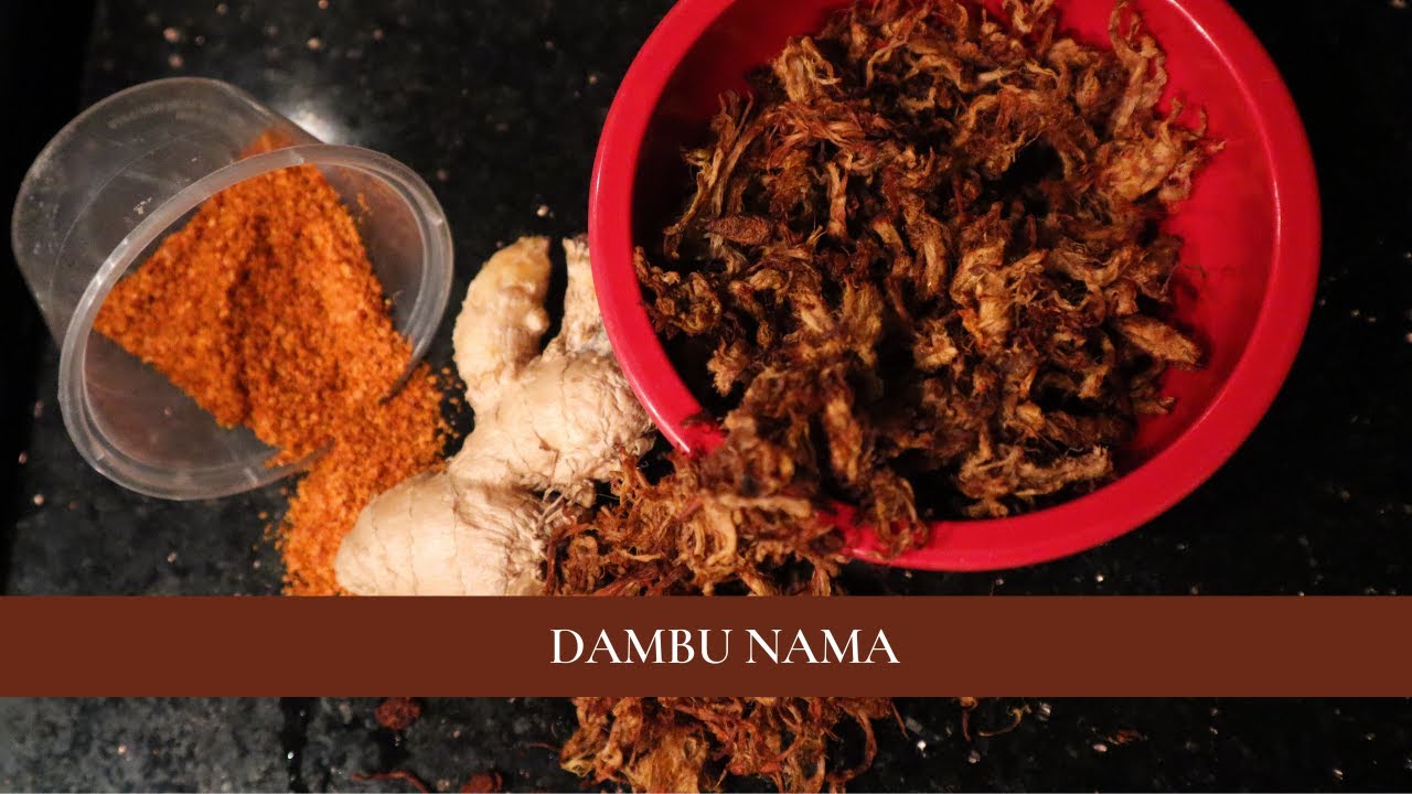 HOW TO MAKE DAMBUN NAMA | Northern Spiced Meat Floss
