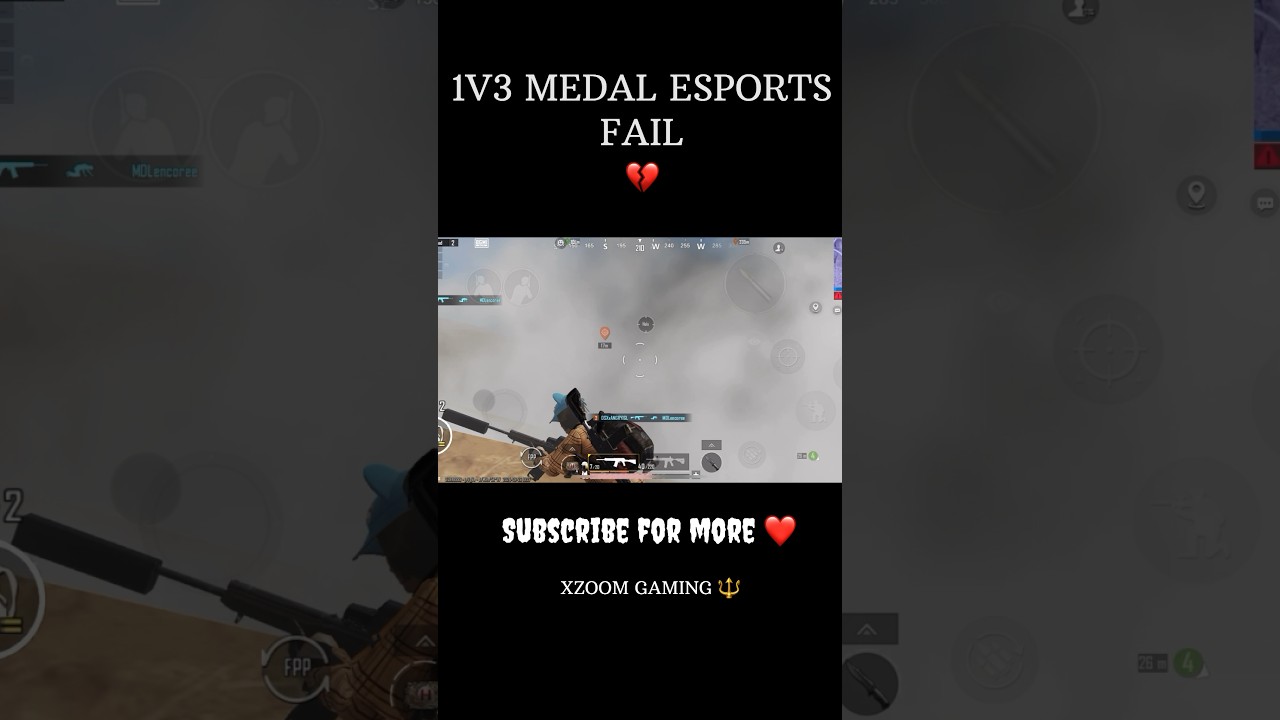 1v3 FAIL AGAINST MEDAL ESPORTS@KultGamesYT @Paradoxx9 #shortsfeed #shortsvideo