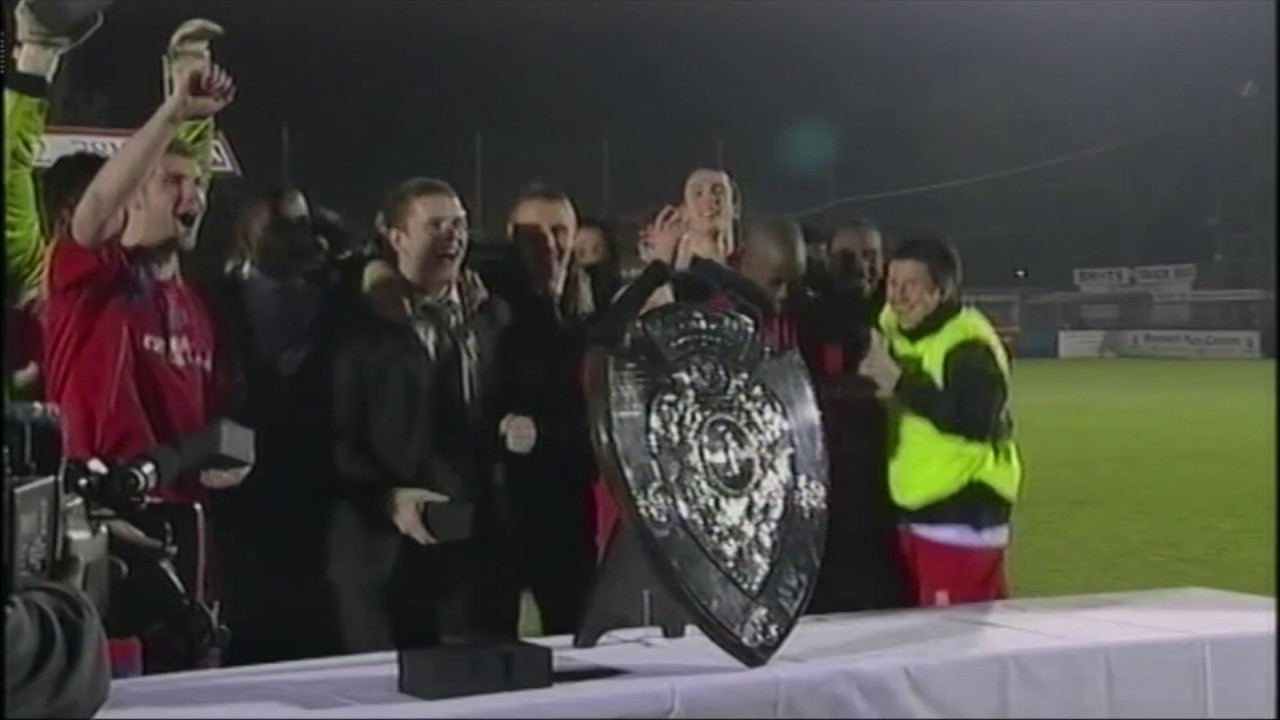 Aldershot Town - Setanta Shield Champions 2007/08