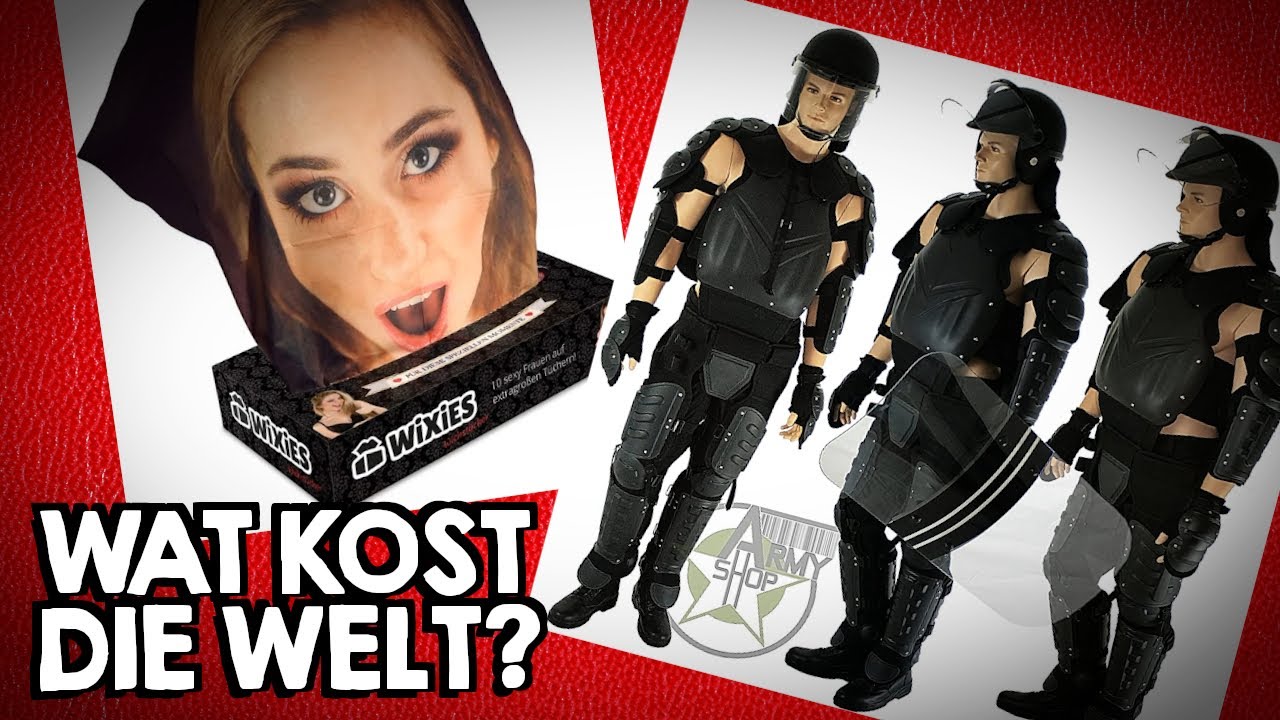 Preise raten! POLIZEI-PANZER, "MÄNNER-TÜCHER" oder ZAUBERSTEINE! [Wat Kost Die Welt]