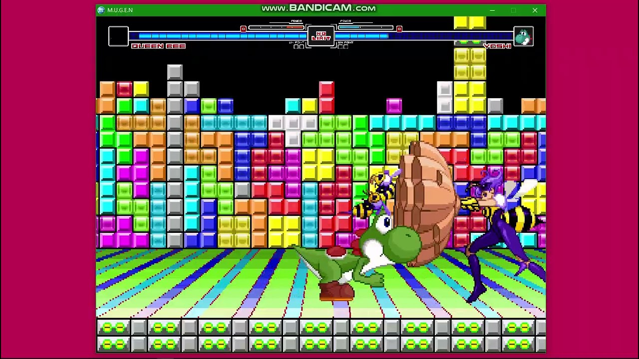 MUGEN REQUEST:Queen Bee vs Yoshi|MUGEN ALL STARS 1.1B🏀