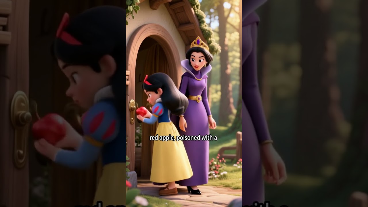 The Princess and the Seven Dwarfs#Fairytale #ClassicStory #AnimatedStory  #MagicLightai#MagicLight