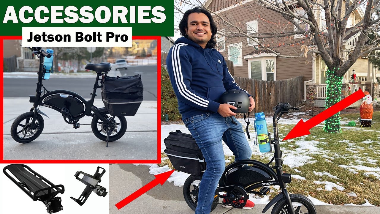 Jetson Bolt Pro 🚴‍♂️ — НЕОБХОДИМЫЕ аксессуары и модификации (складной электровелосипед Costco за ...