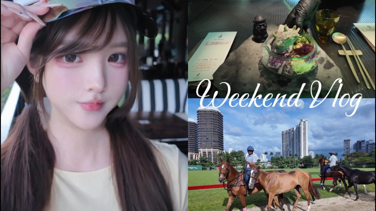 Singapore Weekend Vlog 🇸🇬 No Classes, Just Horse Racing & Omakase ✨
