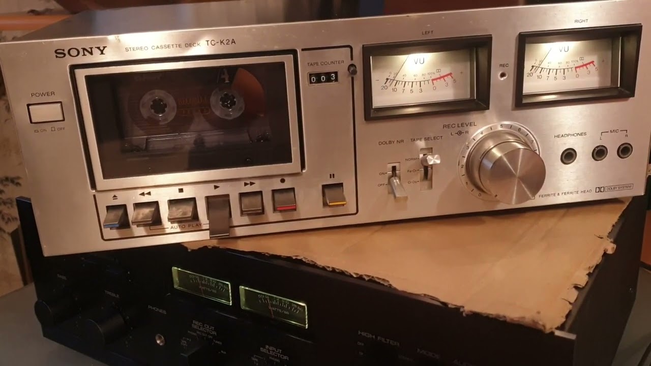 Sony TC-K2A in action