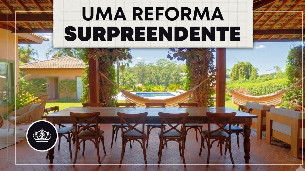 A TRANSFORMAÇÃO de uma CASA ANTIGA em um refúgio de CAMPO