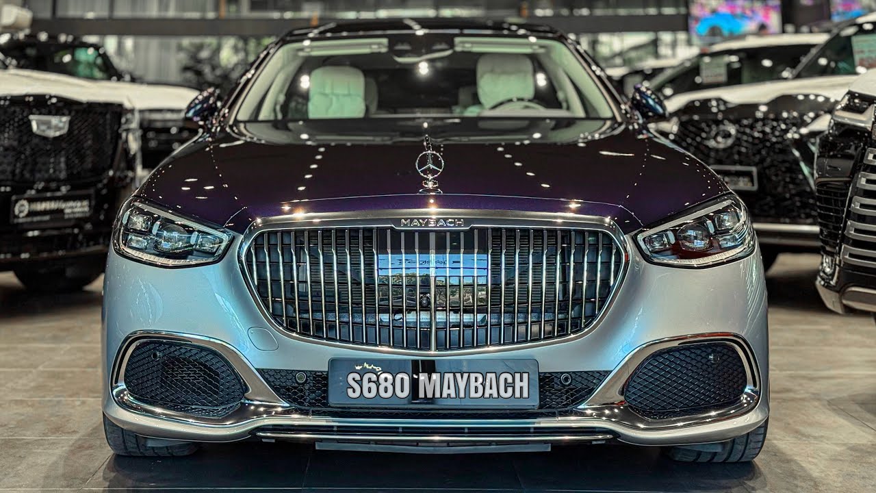 Mercedes-Maybach S680 2026 — Роскошный седан с мощным двигателем V12!