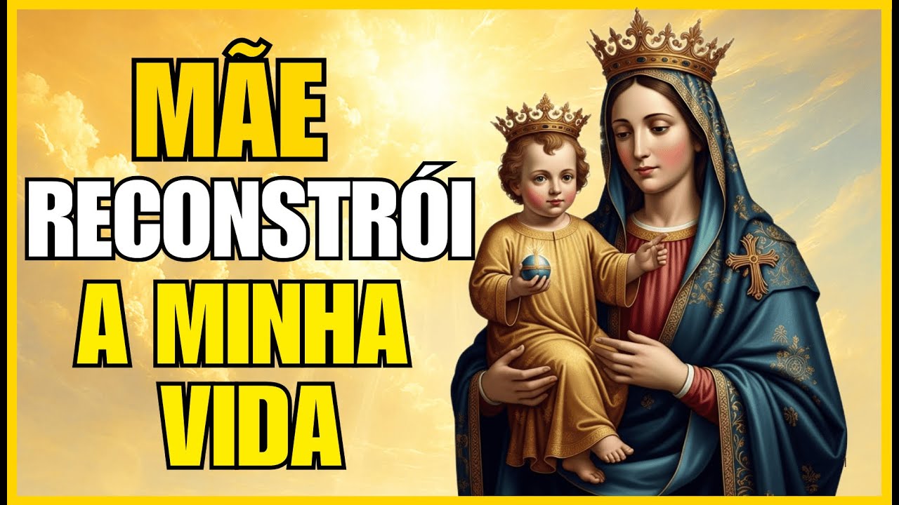 NOSSA SENHORA APARECIDA, RECONSTRÓI A MINHA VIDA 🙏 ORAÇÃO TOCANTE PARA UM NOVO COMEÇO