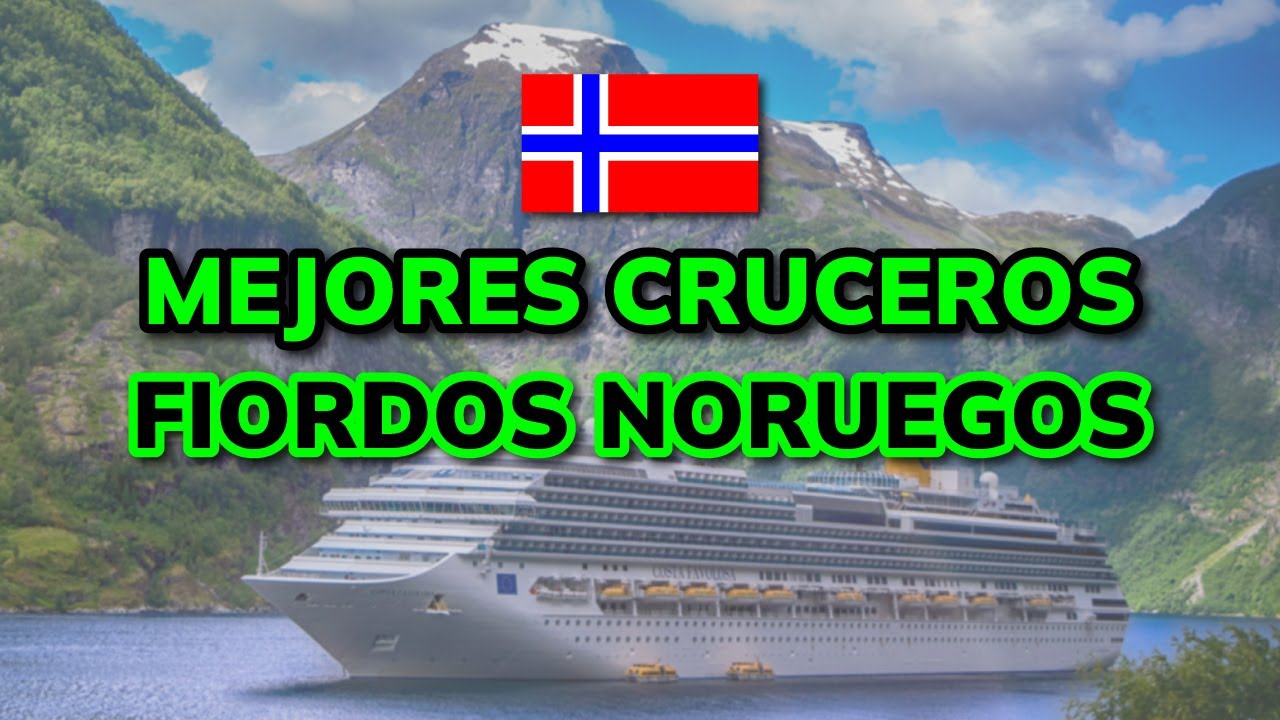 😍 LOS 3 MEJORES CRUCEROS FIORDOS NORUEGOS (2026)