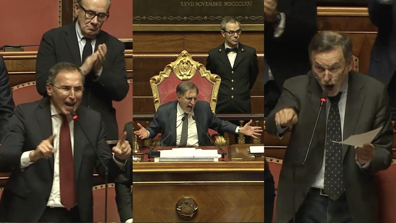 BAGARRE IN SENATO, SCONTRO TRA BALBONI E BOCCIA SUL CASO ALMARSI
