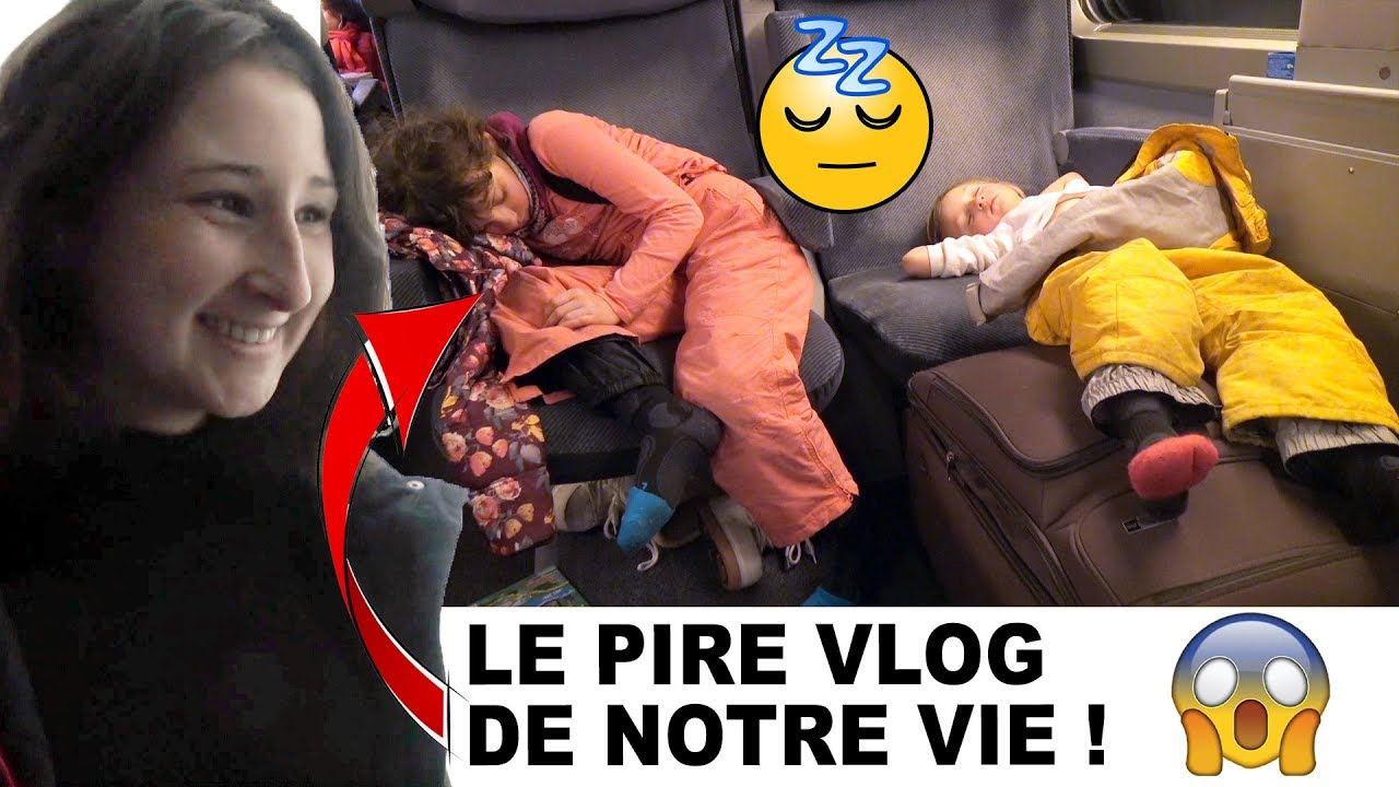 PIRE VLOG • TEMPÊTE, TRAIN RATÉ, BOUCHONS !! FT. LA COUSINE - Studio Bubble Tea Les Ménuires