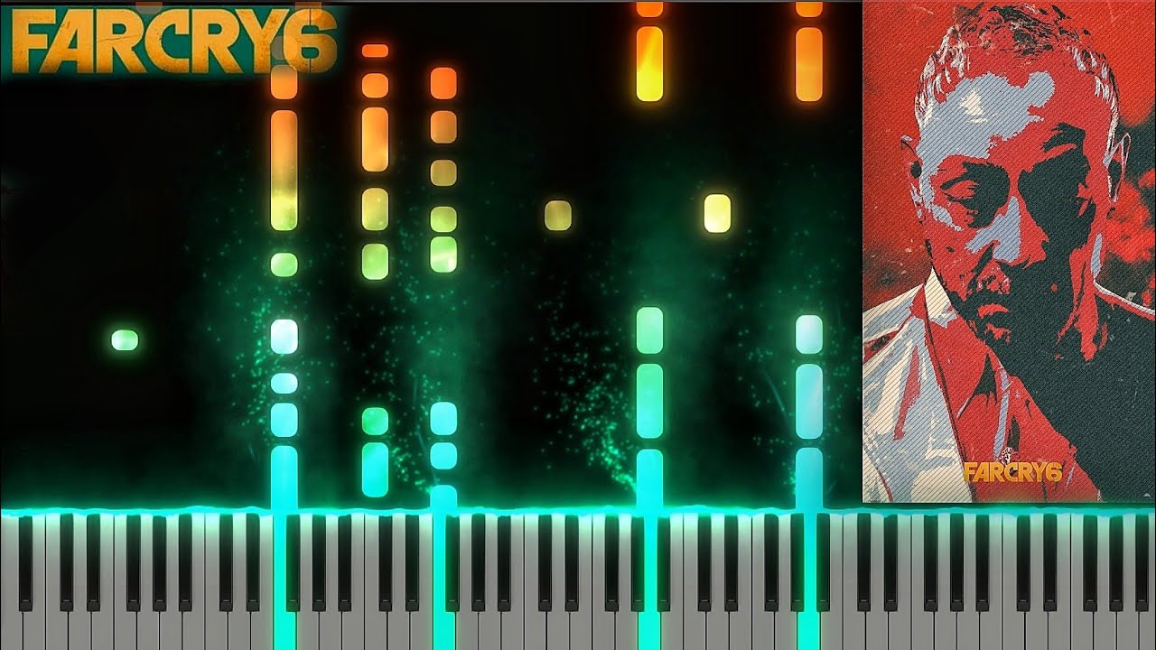 Far Cry 6 - Libertad/Title Sequence (Piano Tutorial)