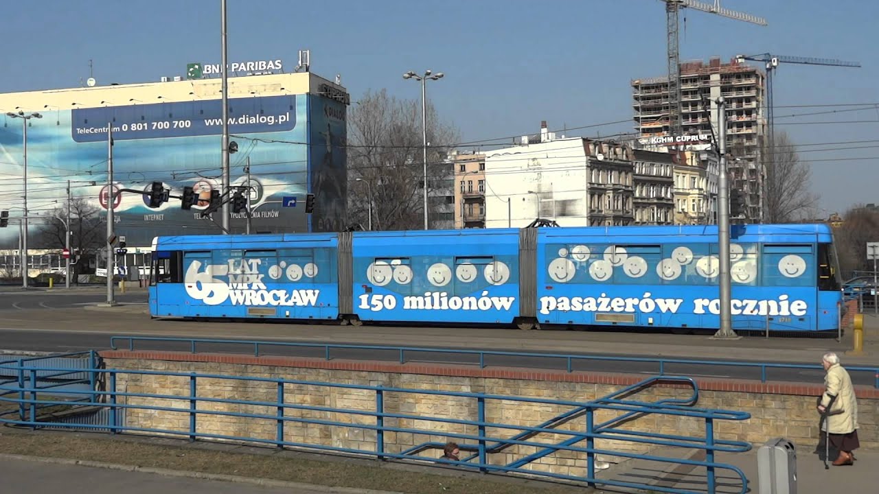 Plac Jana Pawła II, ul. Ruska Jelcz M181 Protram 205WrAs Konstal 105Na