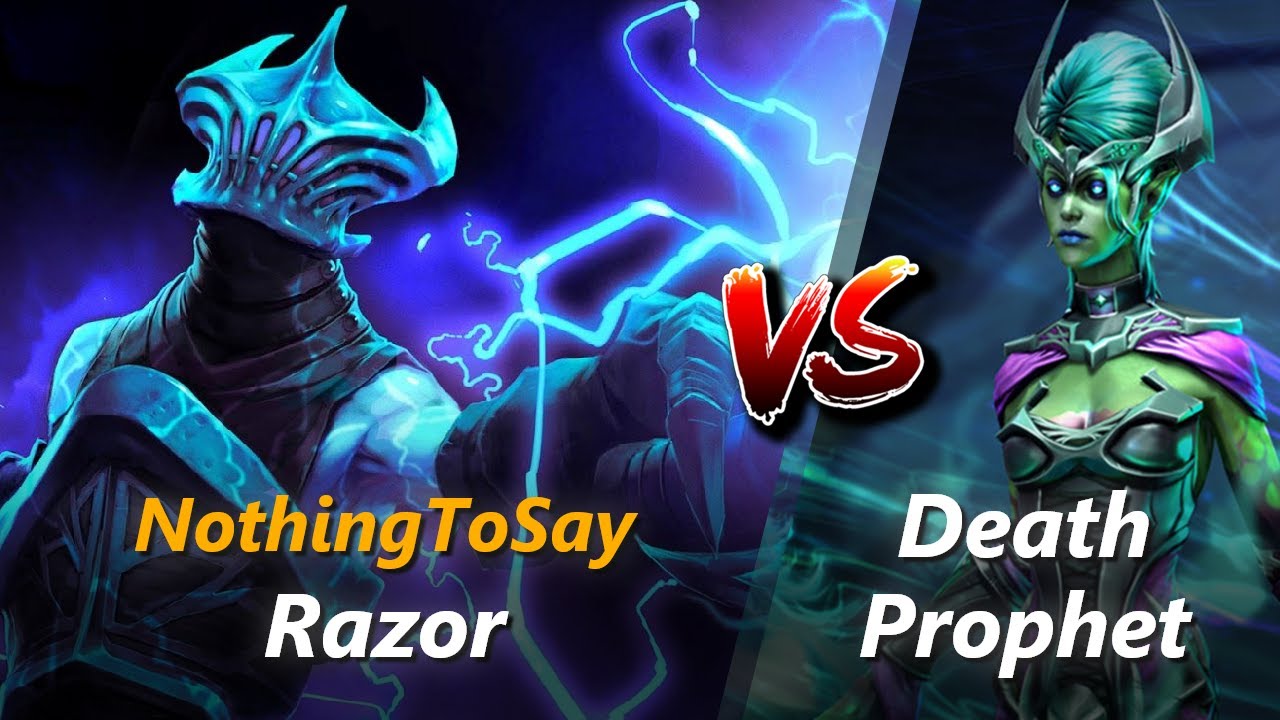 NothingToSay mid Razor vs Death Prophet | First 10 minutes