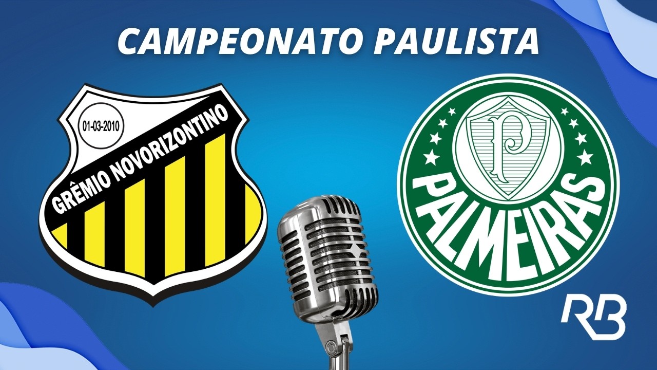 🔴 Novorizontino x Palmeiras - Campeonato Paulista - 08/03/2026 - Ulisses Costa, Praetzel e Quesada