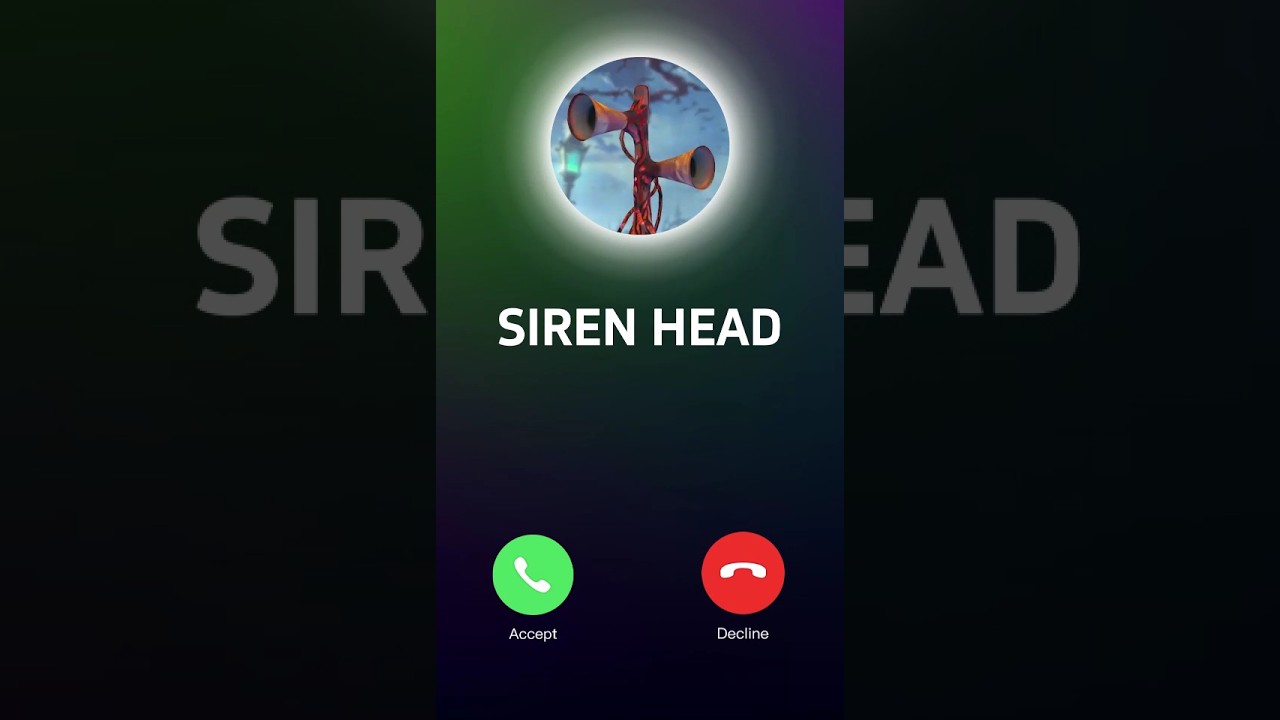 Siren Head is calling......