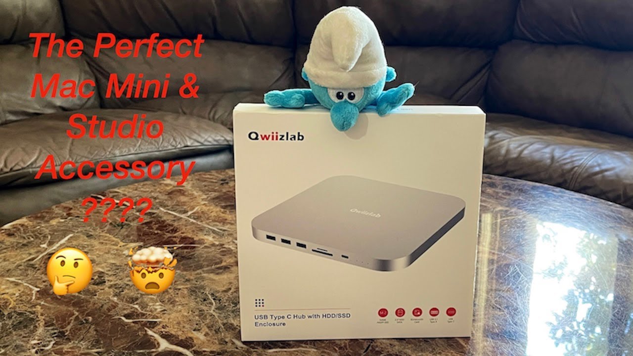 Quiizlab Mac Mini and Studio HDD / USB Hub