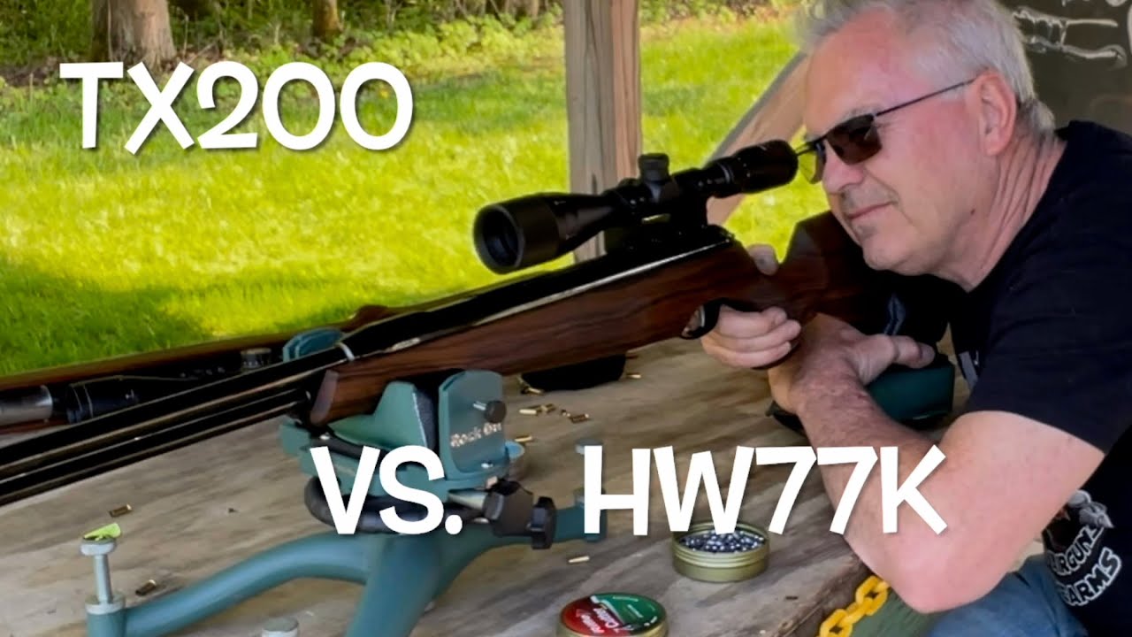 Air Arms TX200 vs. Weihrauch HW77K two heavy hitters Duke it out!