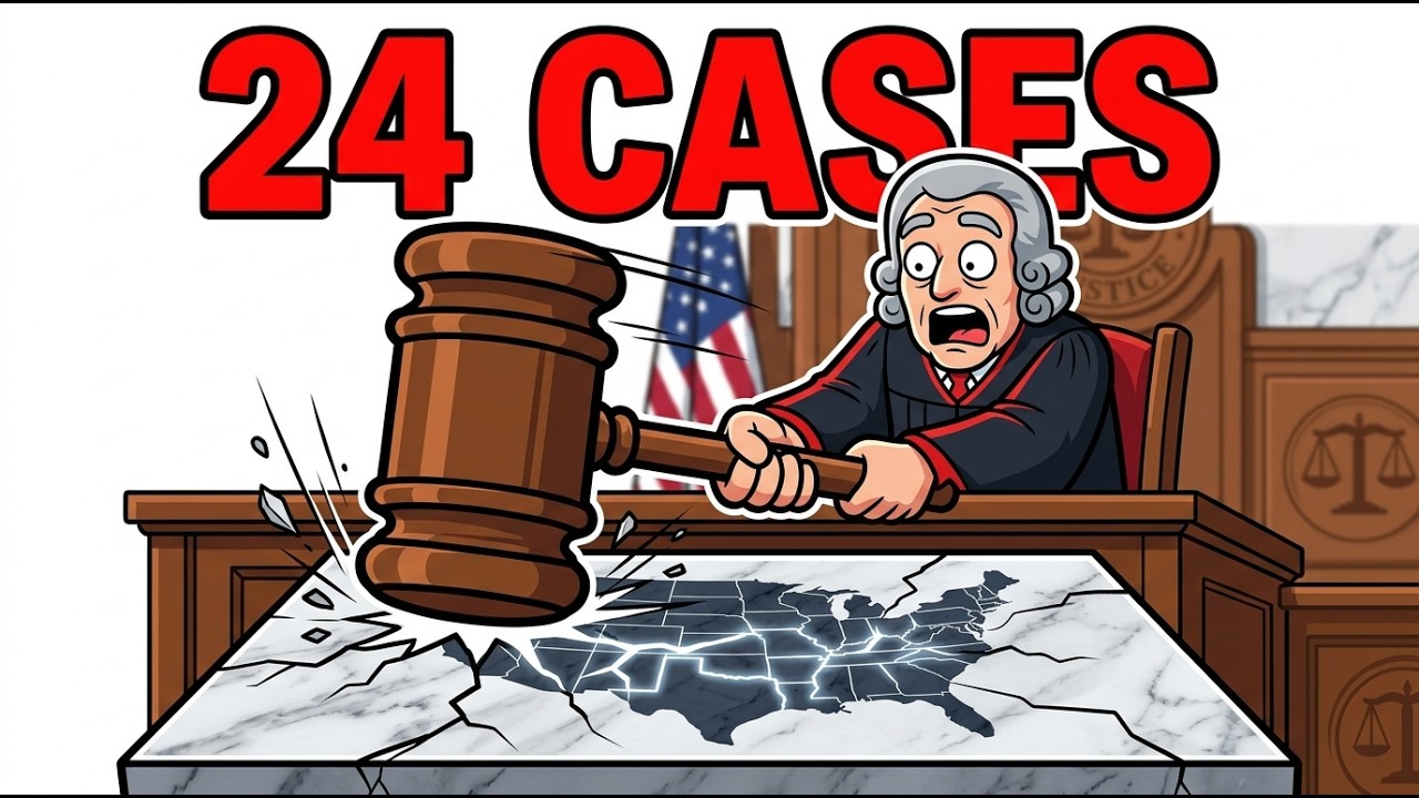 24 Cases That Built America: Every Supreme Court Case Explained