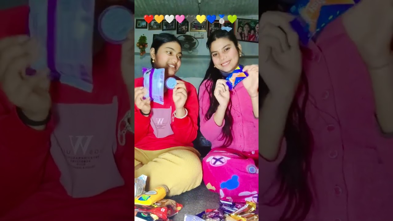 Colour exchange game with my sister ❤️‍🩹🧿😘🌍#keepsupporting #nepal #barshachhetri #dimplequeen #fypシ 