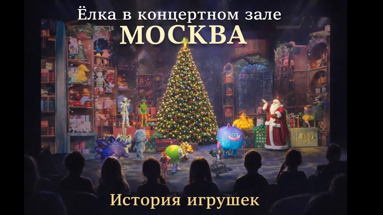 История Игрушек. КЗ Москва. Самая зрелищная Ёлка страны. канал Карусель #седьмаярадуга #островмечты 