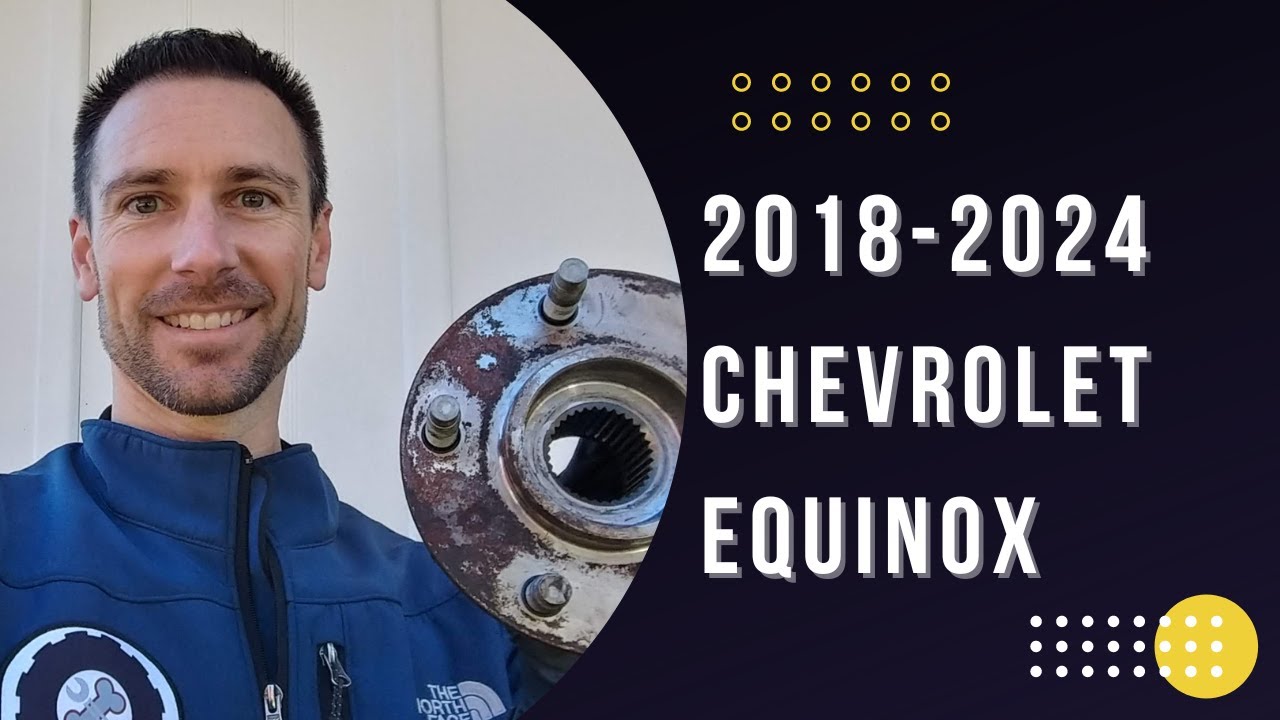 How To Replace Rear Wheel Bearing Hub Assembly on a 2018-2024 Chevrolet Equinox/GMC Terrain
