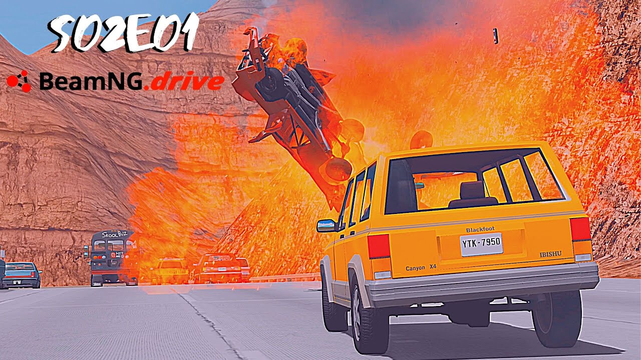 Beamng Drive: Seconds From Disaster (+Sound Effects) |Part 11| - S02E01