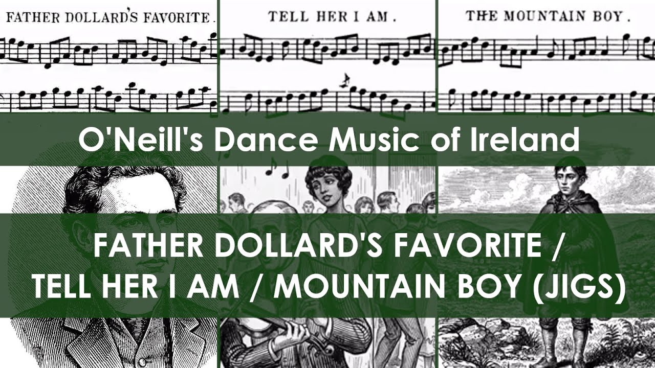 DMOI36-38 Father Dollard's Favorite / Tell Her I Am / Mountain Boy (Jigs on tenor banjo)