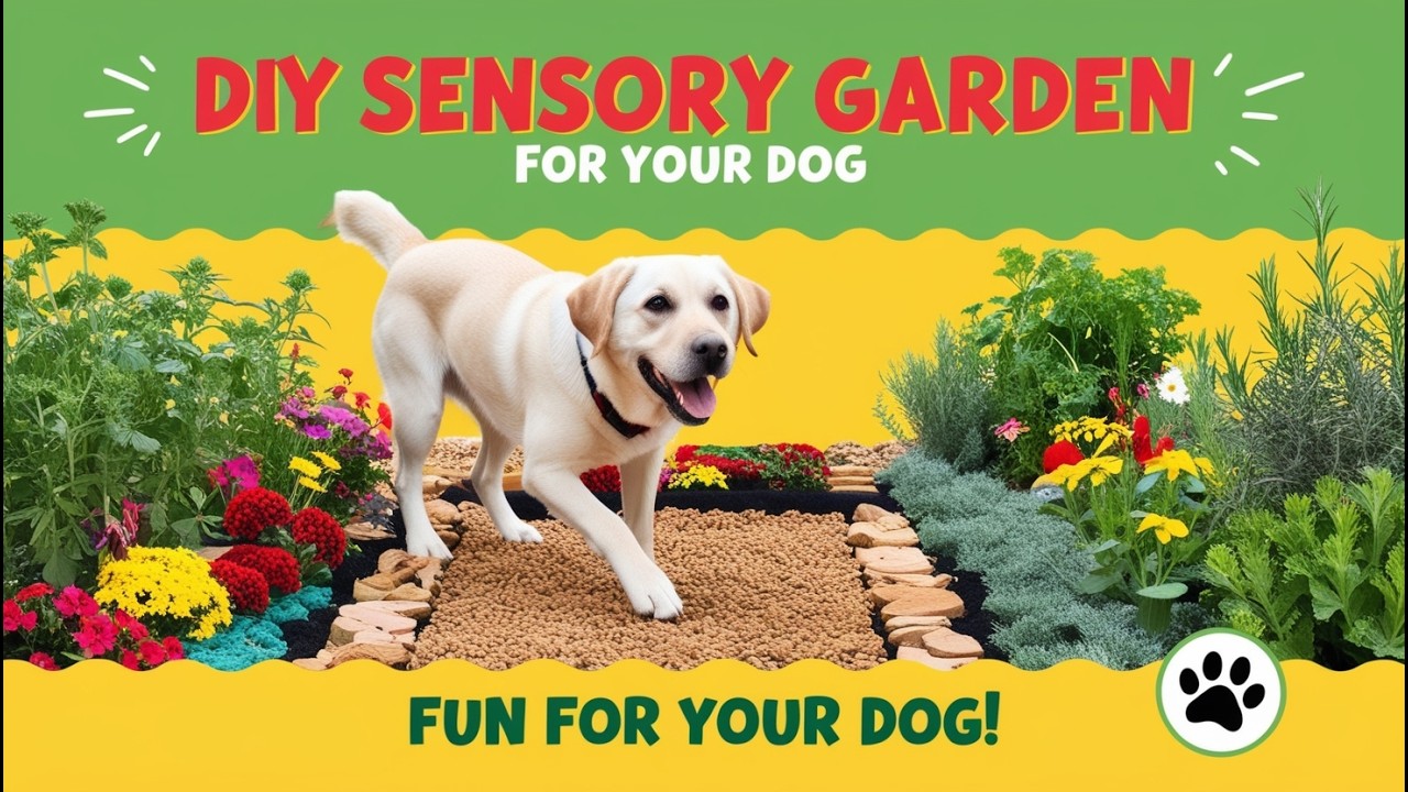 How to Create a DIY Sensory Garden for Your Dog