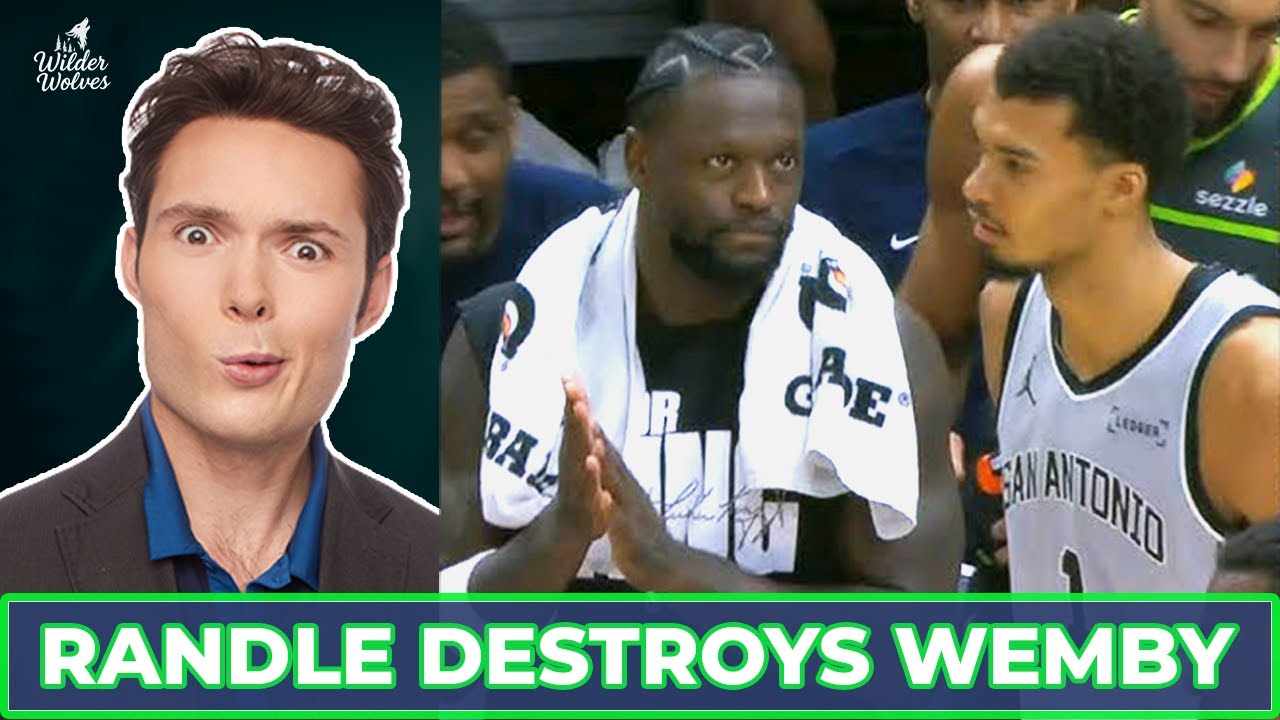 Julius Randle Punked Victor Wembanyama Late in a Massive Comeback Win
