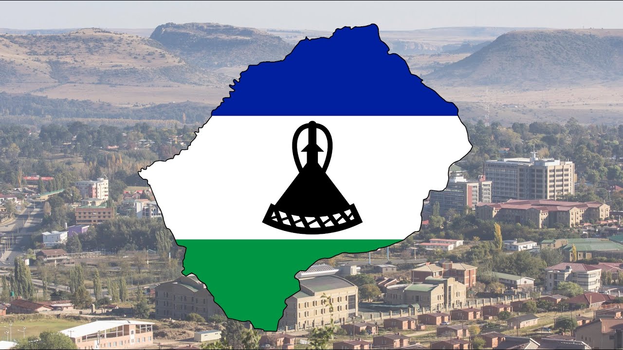 Lesotho - Flag Map Speedpaint