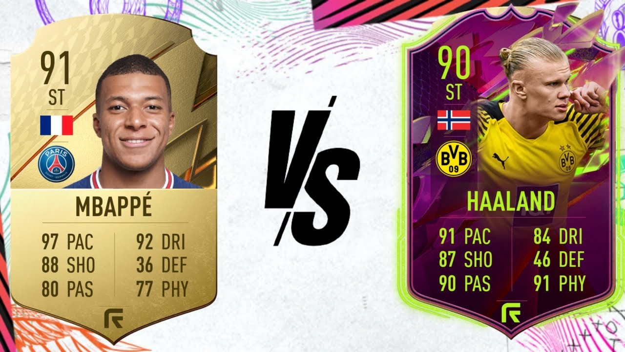 RULEBREAKERS HAALAND 90 VS MBAPPE 91 PLAYER REVIEW | WHO TO BUY? | #FIFA22 ULTIMATE TEAM