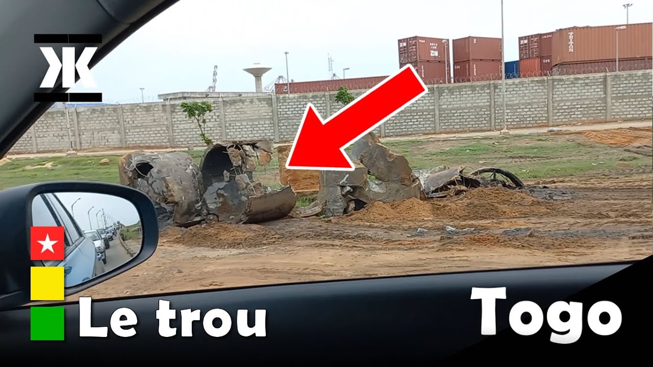 Togo - Origine du Trou Port CIMTOGO - Lomé