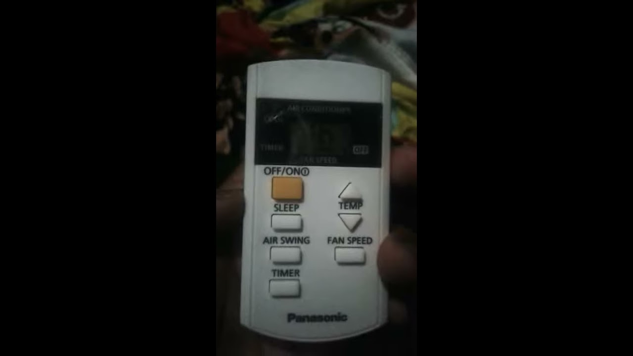 Panasonic non inverter remote control
