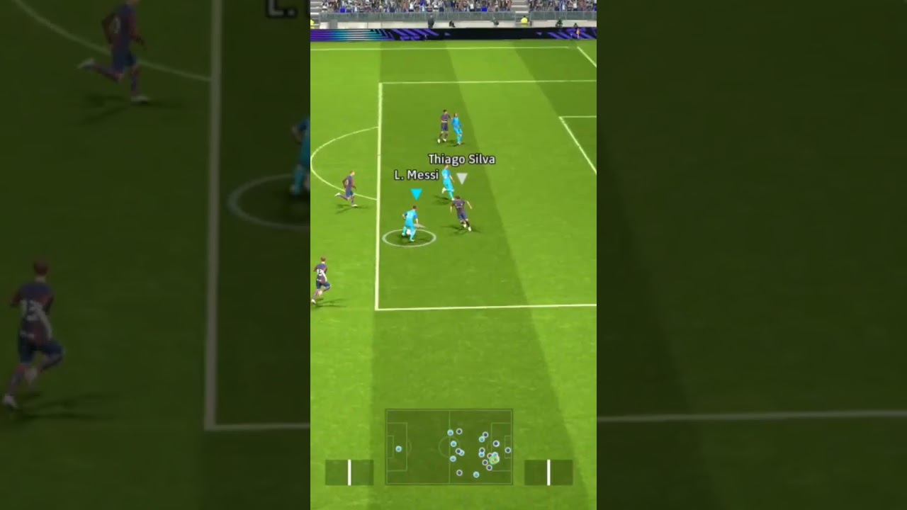 MESSI CURL 99+ 💯🔥#pes #pesmobile #football #viralvideo #messidribbling #messiskills #pesskills