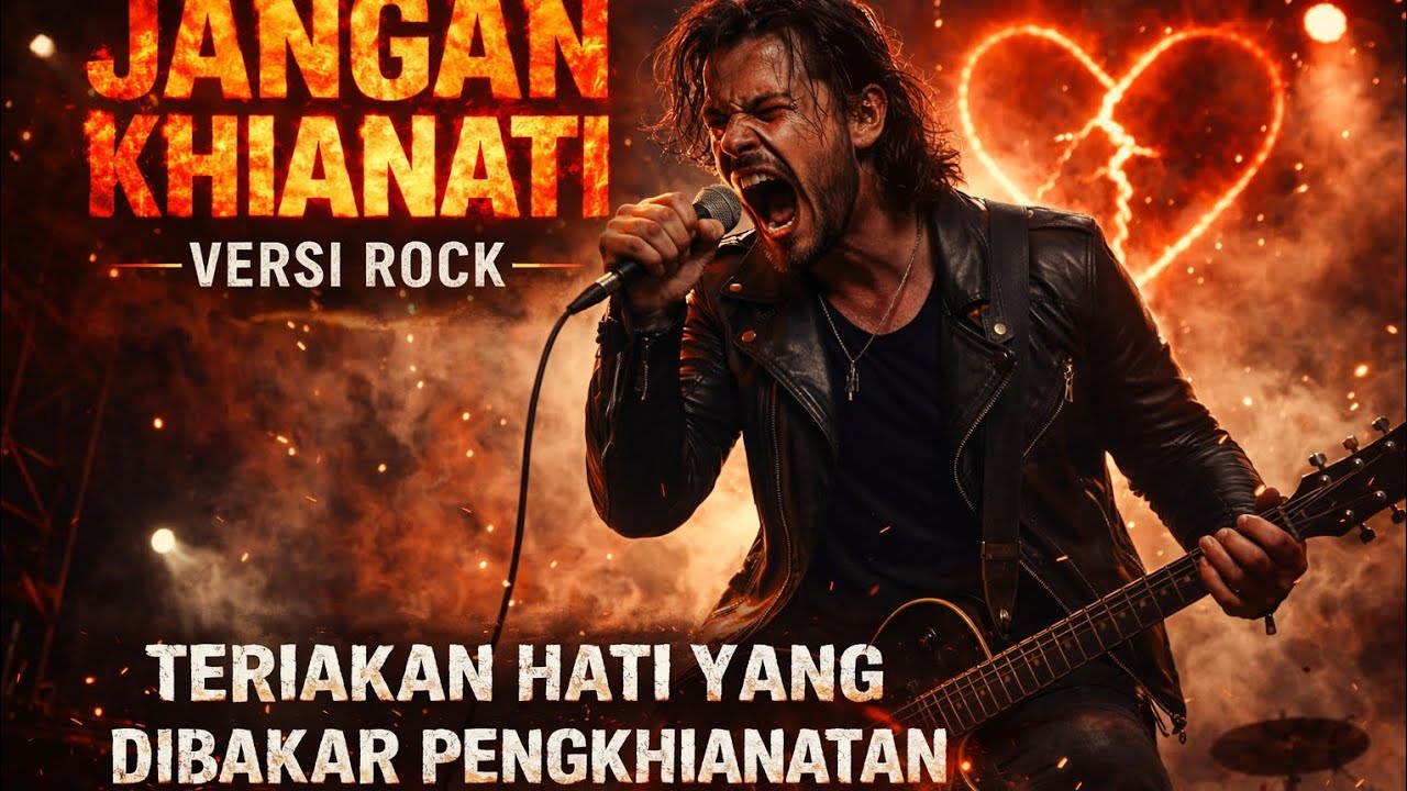 JANGAN KHIANATI | VERSI ROCK KERAS 