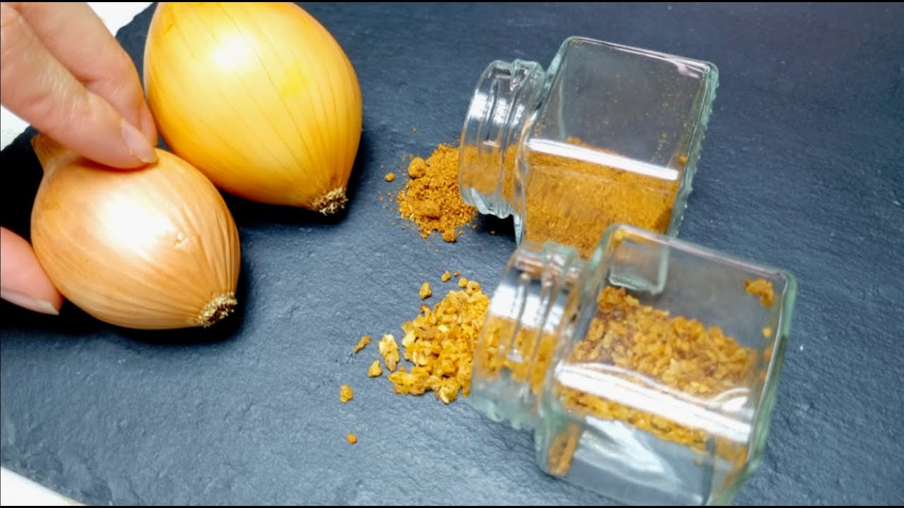 Don't buy it anymore❗❗ Prepare your own onion powder in minutes, easy and healthy