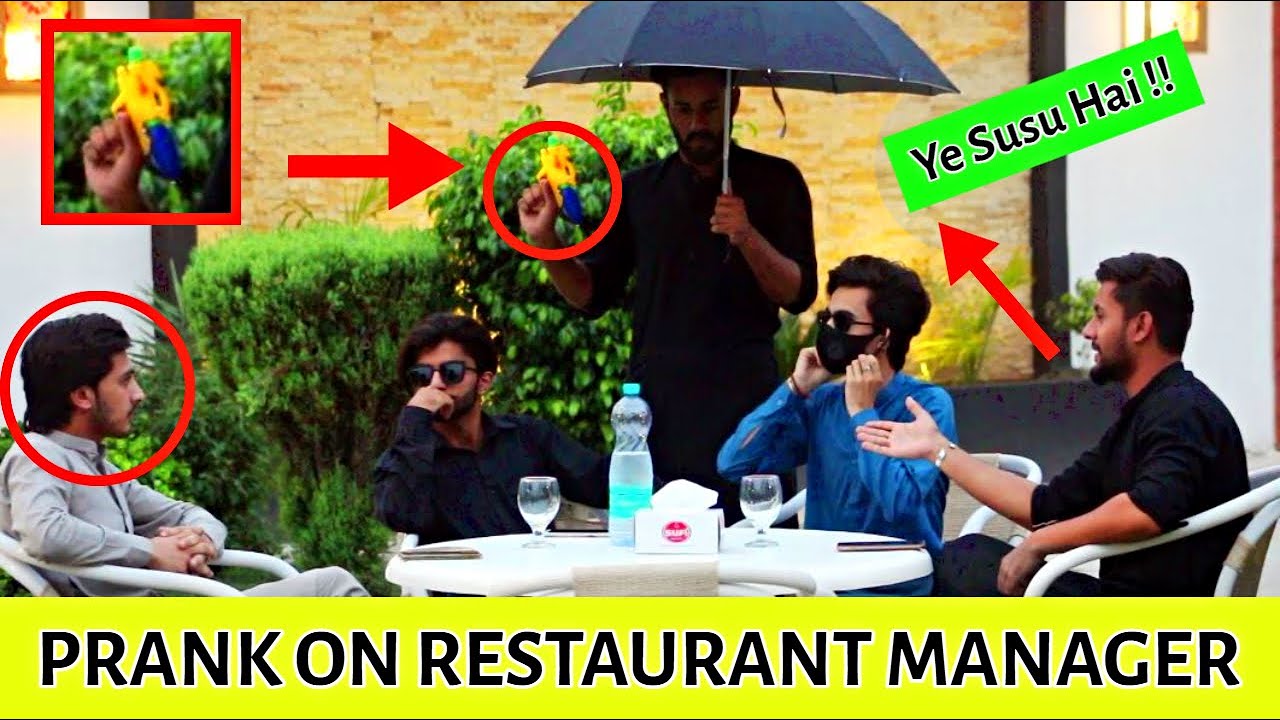 Prank on Manager of Sufi Restaurant || Hilarious Fight