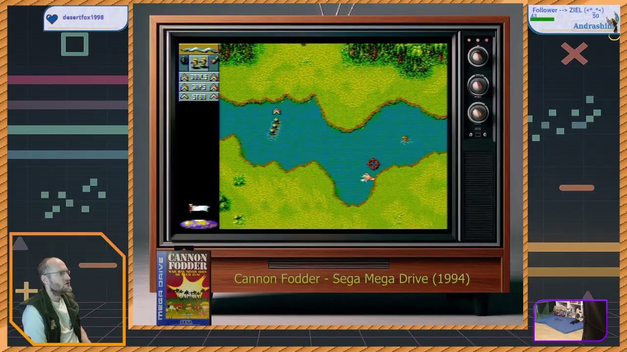 Cannon Fodder - RetroGaming (MegaDrive 1994) Streamfolge 01